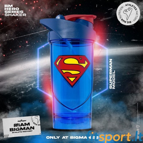 BigMan Nutrition BM HERO Plaktuvė (Superman) 700ml 